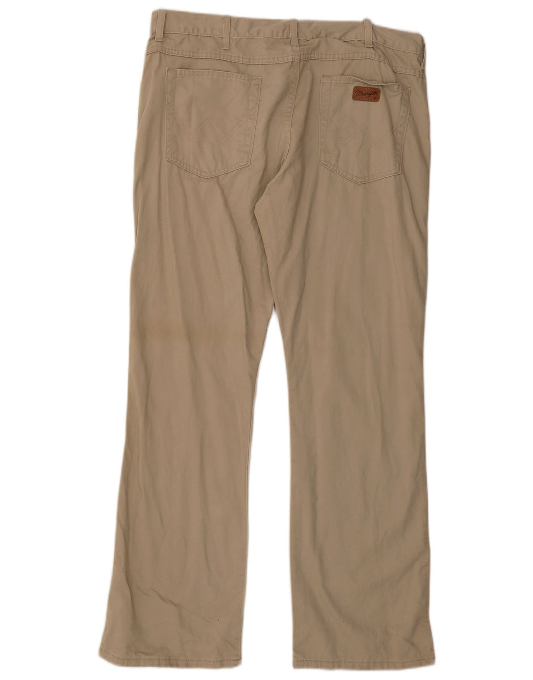 Męskie spodnie codzienne WRANGLER Bootcut W38 L32 Beżowa bawełna