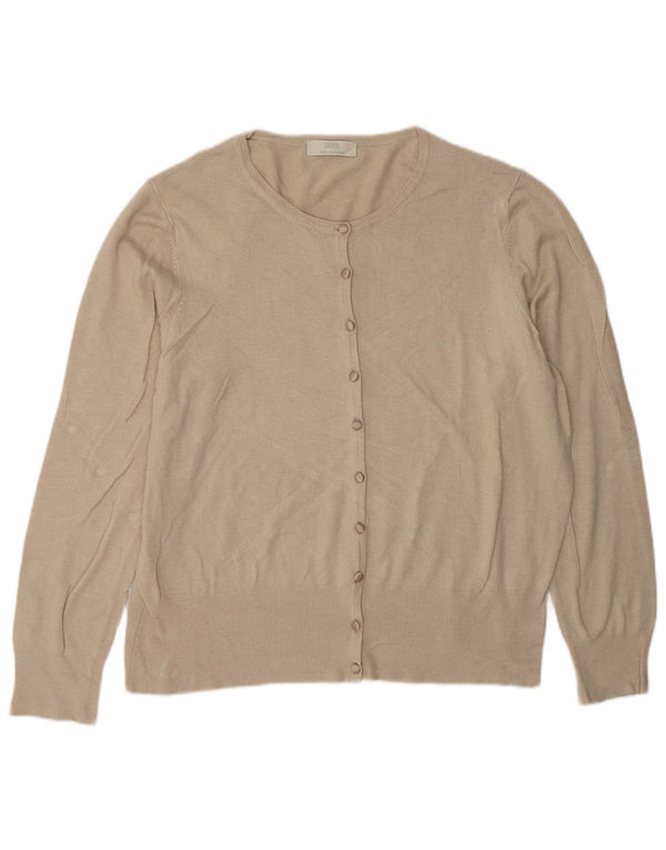Sweter damski Marks & Spencer UK 20 2XL beżowy wiskoza