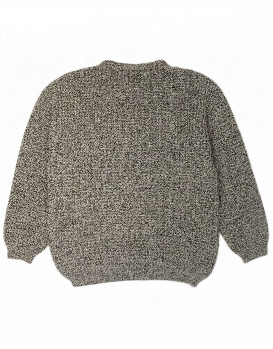 Męski sweter Lee z dekoltem w łódkę XL, szary, nakrapiany