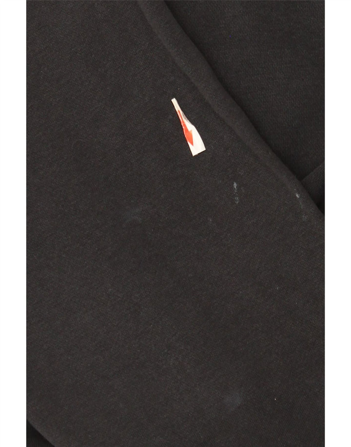 Męska bluza z kapturem Nike, średnia czarna, bawełniana