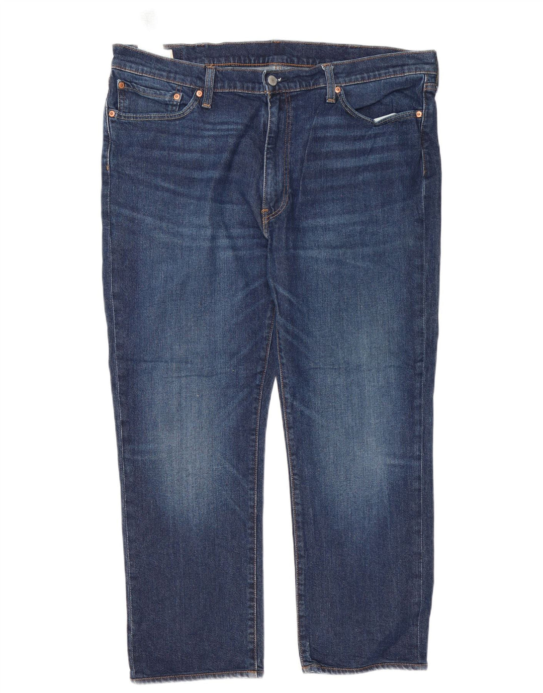 Męskie dżinsy Levi's 514 Straight W40 L30 Granatowa bawełna