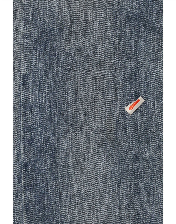 Męskie jeansy Levi's 513 Straight W32 L28 Niebieskie bawełniane
