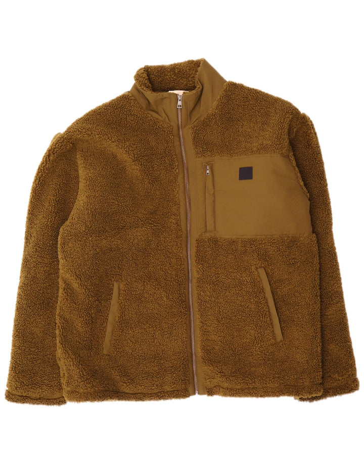 Męska kurtka polarowa Gant UK 46 3XL Khaki Poliester