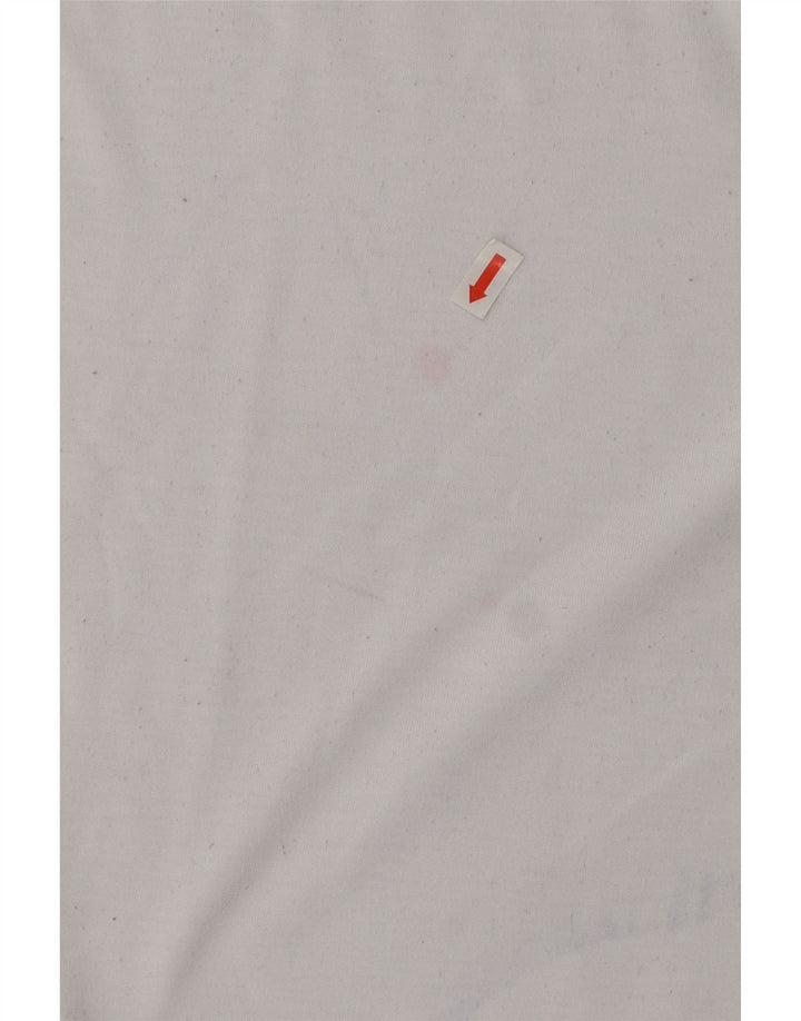 Chłopięcy T-shirt z grafiką Jordan, rozmiar 12-13 lat, duży, biały, poliester