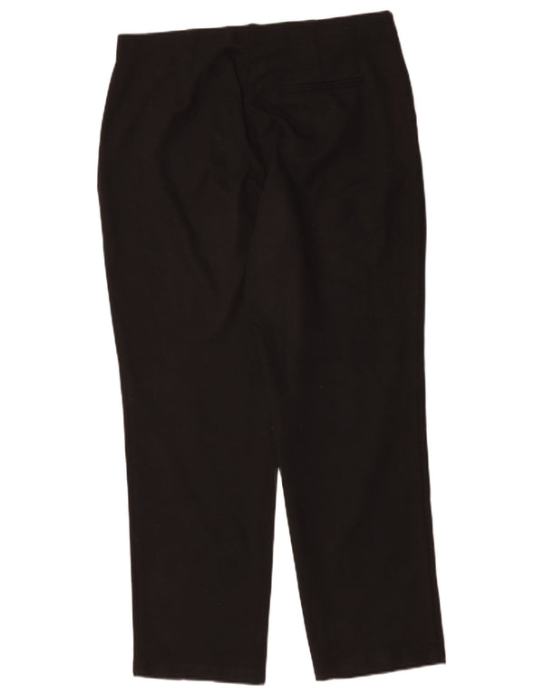 Marks & Spencer Damskie proste spodnie garniturowe UK 16 duże W32 L28 czarne