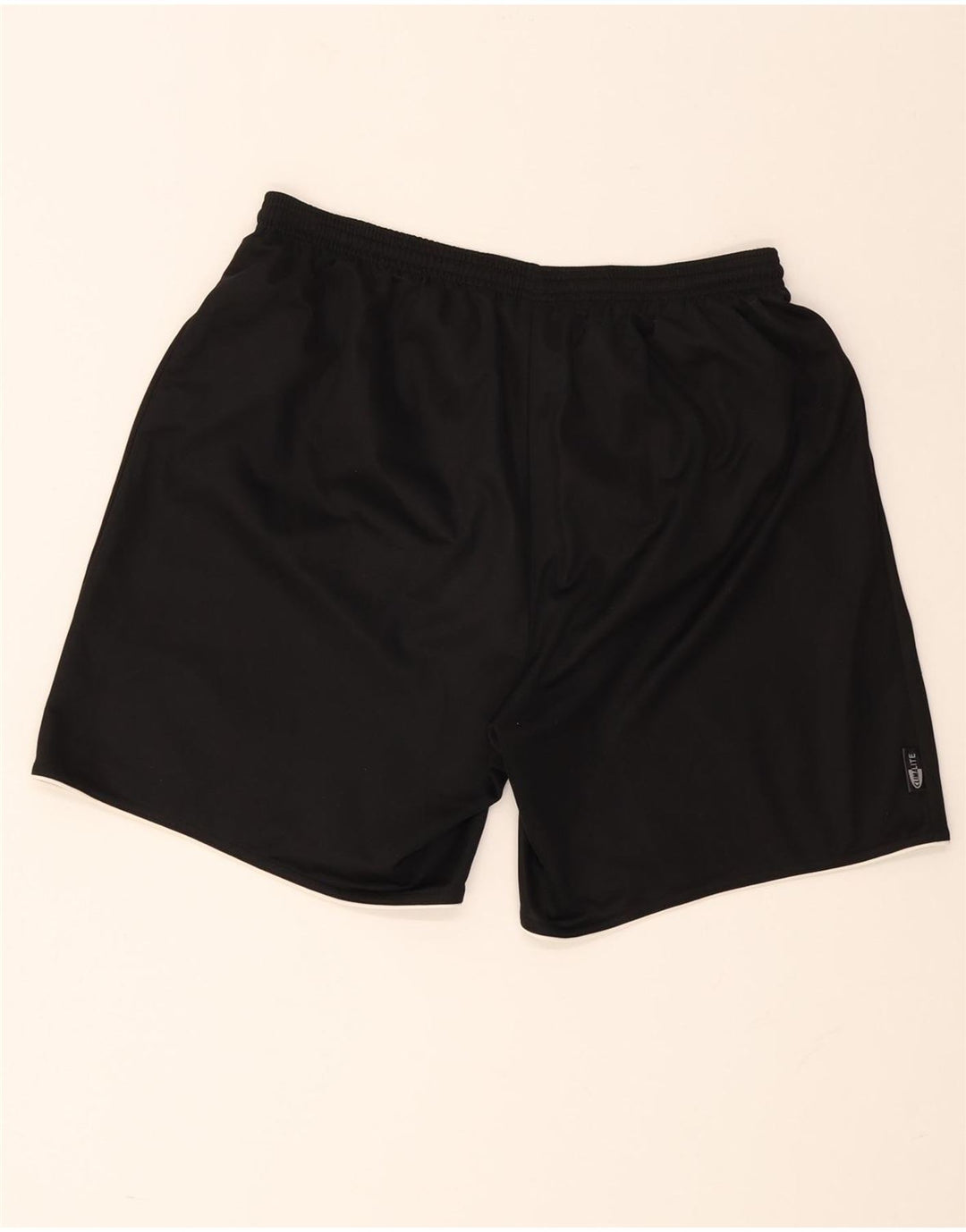 Męskie spodenki sportowe Adidas Climalite, duże, czarne, poliestrowe paski