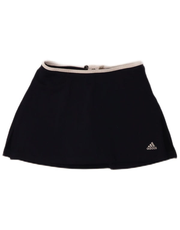 Adidas Damskie Climalite Skort UK 10 Mały W28 Granatowy Nylon
