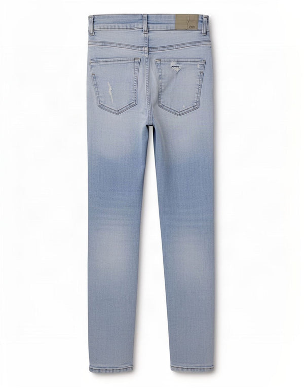 Damskie dżinsy rurki Zara w trudnej sytuacji EU 36 XS W26 L27 Niebieskie