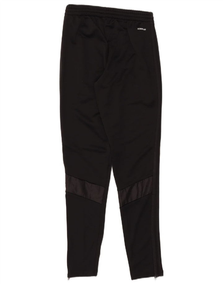 Damskie spodnie dresowe Adidas XS, czarne, poliestrowe