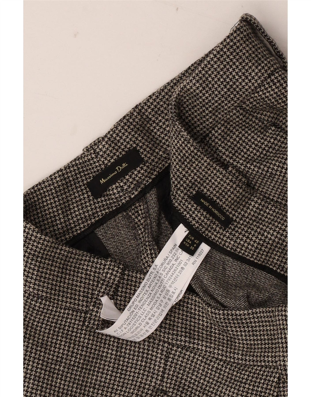 Spodnie damskie MASSIMO DUTTI EU 40 Medium W30 L25 szare