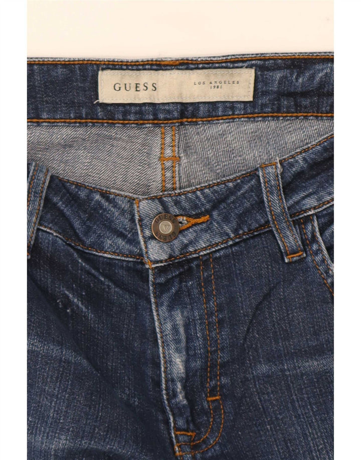 Męskie jeansy Guess w trudnej sytuacji W27 L28 niebieskie