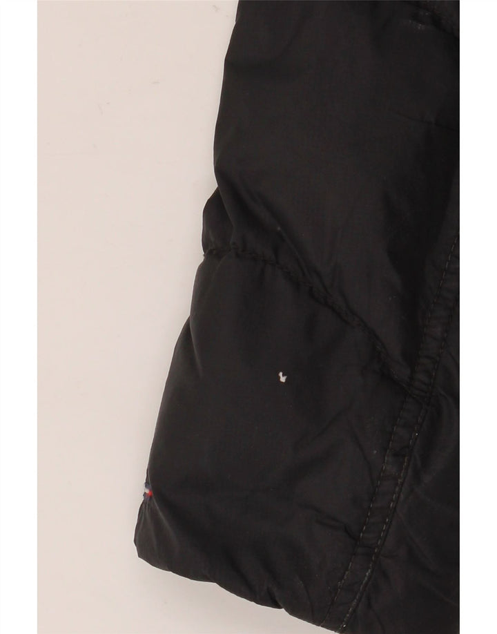 Męska ocieplana kurtka Tommy Hilfiger UK 38 Średni czarny nylon