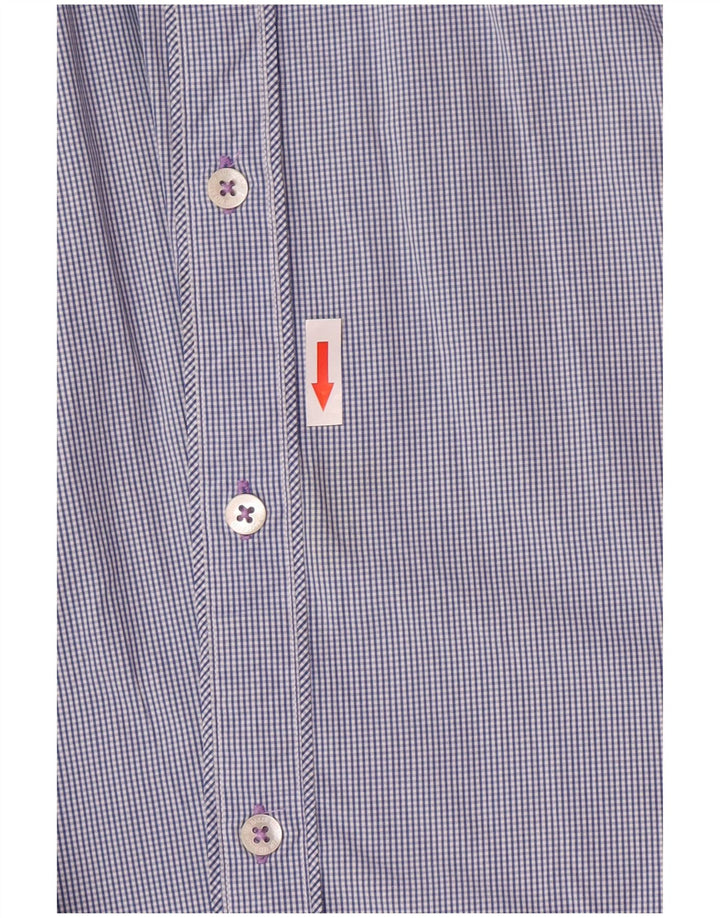 Koszula męska Ted Baker, rozmiar 6, 2XL, granatowa w kratkę