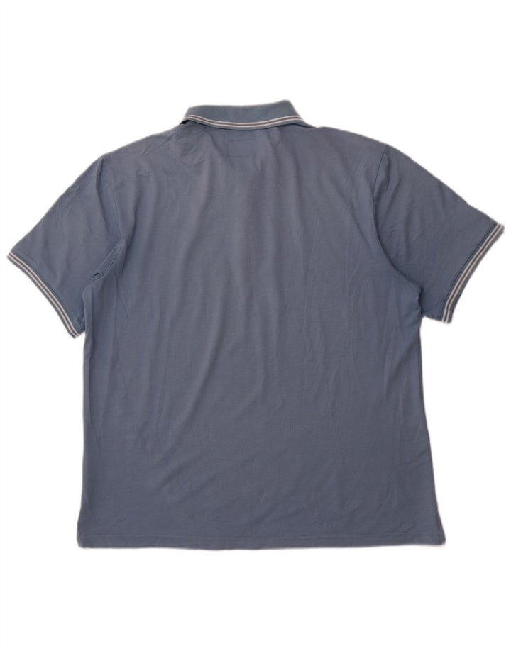 Męska koszulka polo XL CHAMPION Easy Fit w kolorze niebieskim