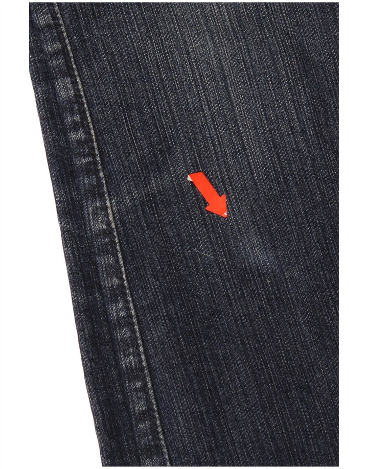 Damskie jeansy Lee Flared W26 L32 Niebieskie