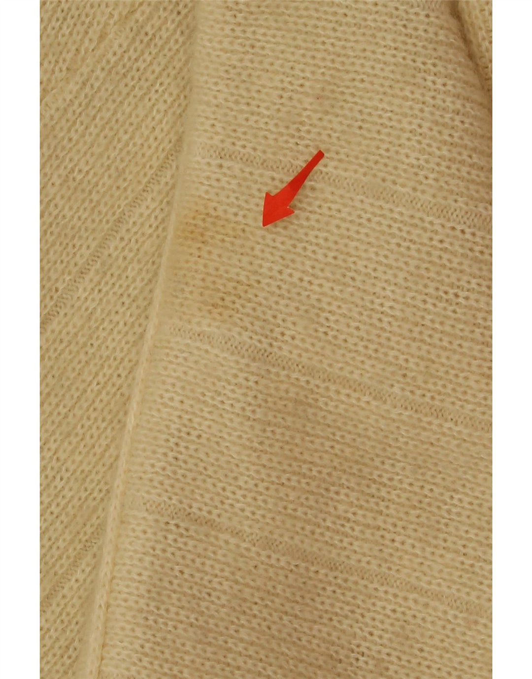 EXCEL Womens Oversized Longline Cardigan Sweater UK 10 Small Off White Vintage Excel and Second-Hand Excel from Messina Hembry 