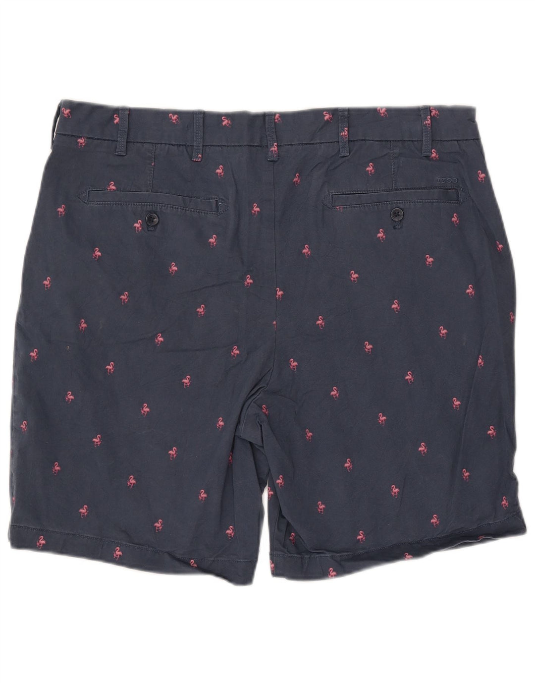 Męskie spodenki chino IZOD Salt Water Abstrakcyjny wzór W38 XL Granatowe