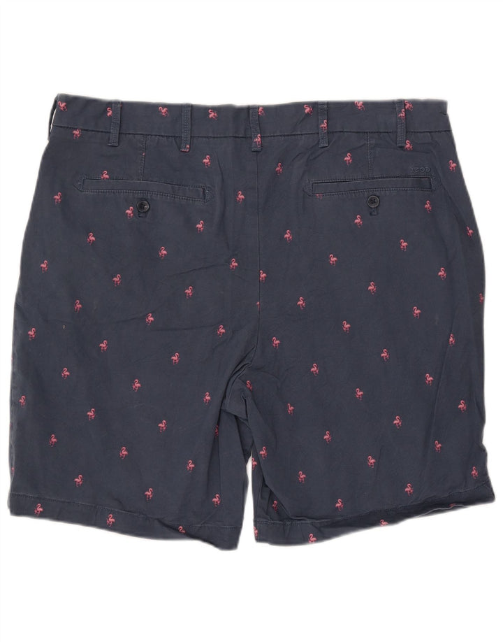 Męskie spodenki chino IZOD Salt Water Abstrakcyjny wzór W38 XL Granatowe