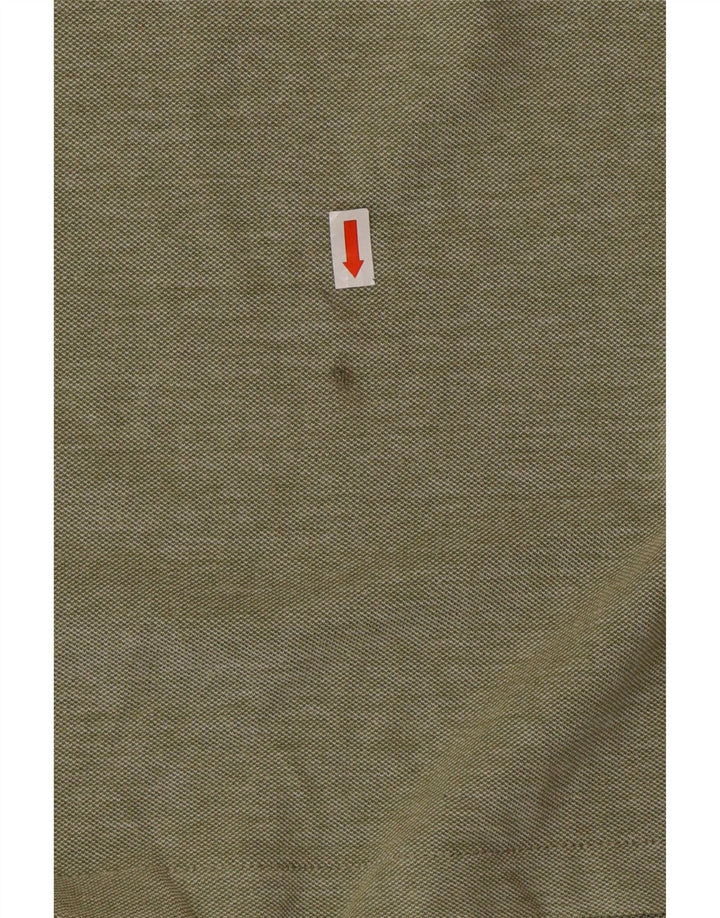 Męska koszulka polo slim fit TIMBERLAND 3XL, zielona bawełna