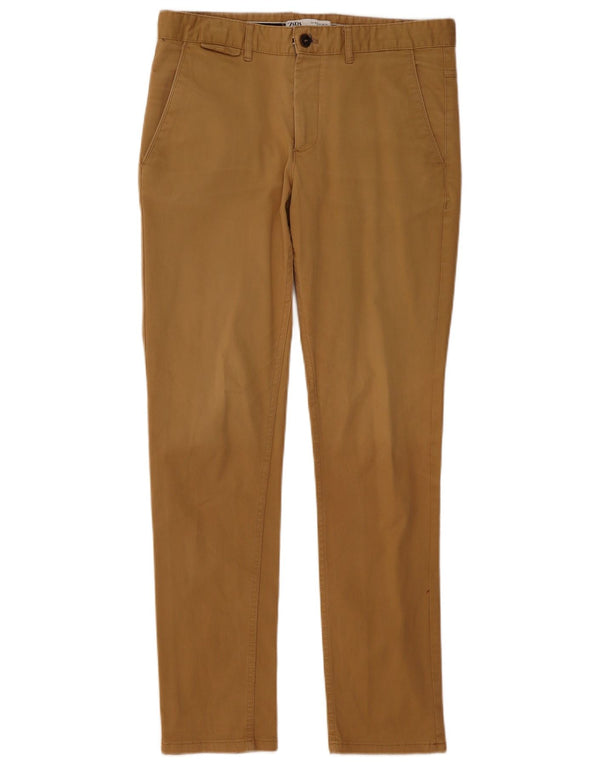 Męskie spodnie chino Zara EU 40 Medium W31 L31 Beżowe