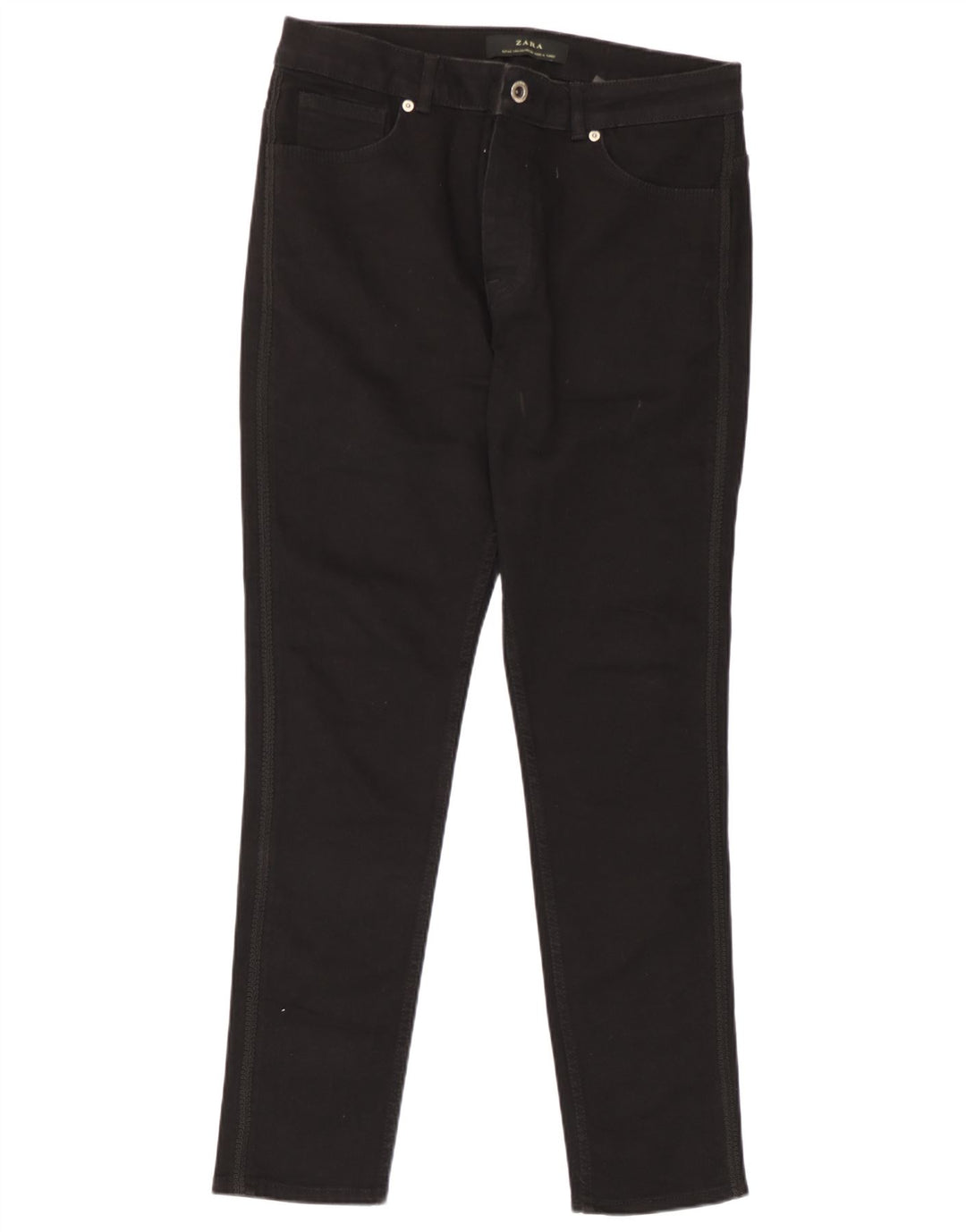 Męskie jeansy slim fit Zara EU 44 Large W34 L29 Czarna bawełna