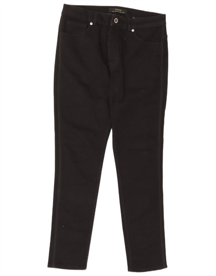 Męskie jeansy slim fit Zara EU 44 Large W34 L29 Czarna bawełna