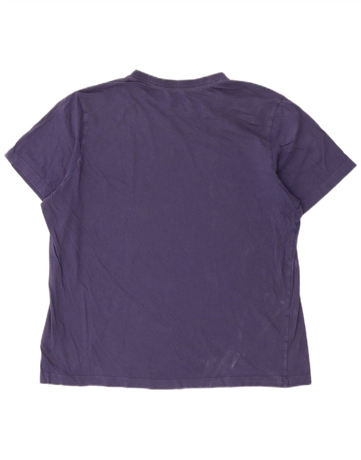 T-shirt męski Nike, XL, granatowy, bawełniany