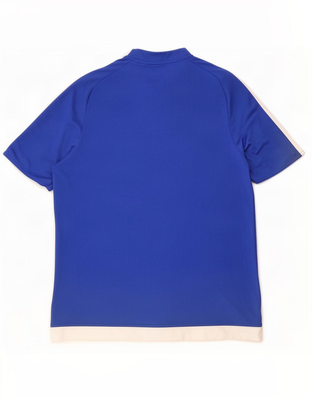 Adidas Męska koszulka Climalite Top, duża, niebieska, z blokami kolorów