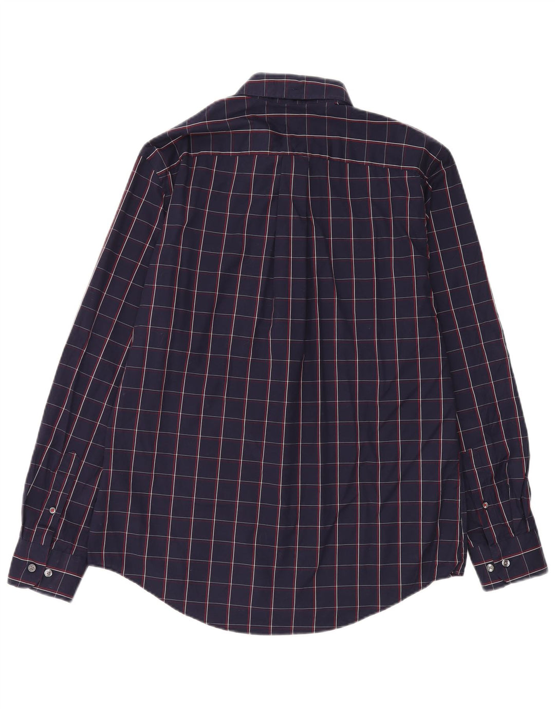 Koszula męska Tommy Hilfiger, duża, bawełniana w granatową kratę