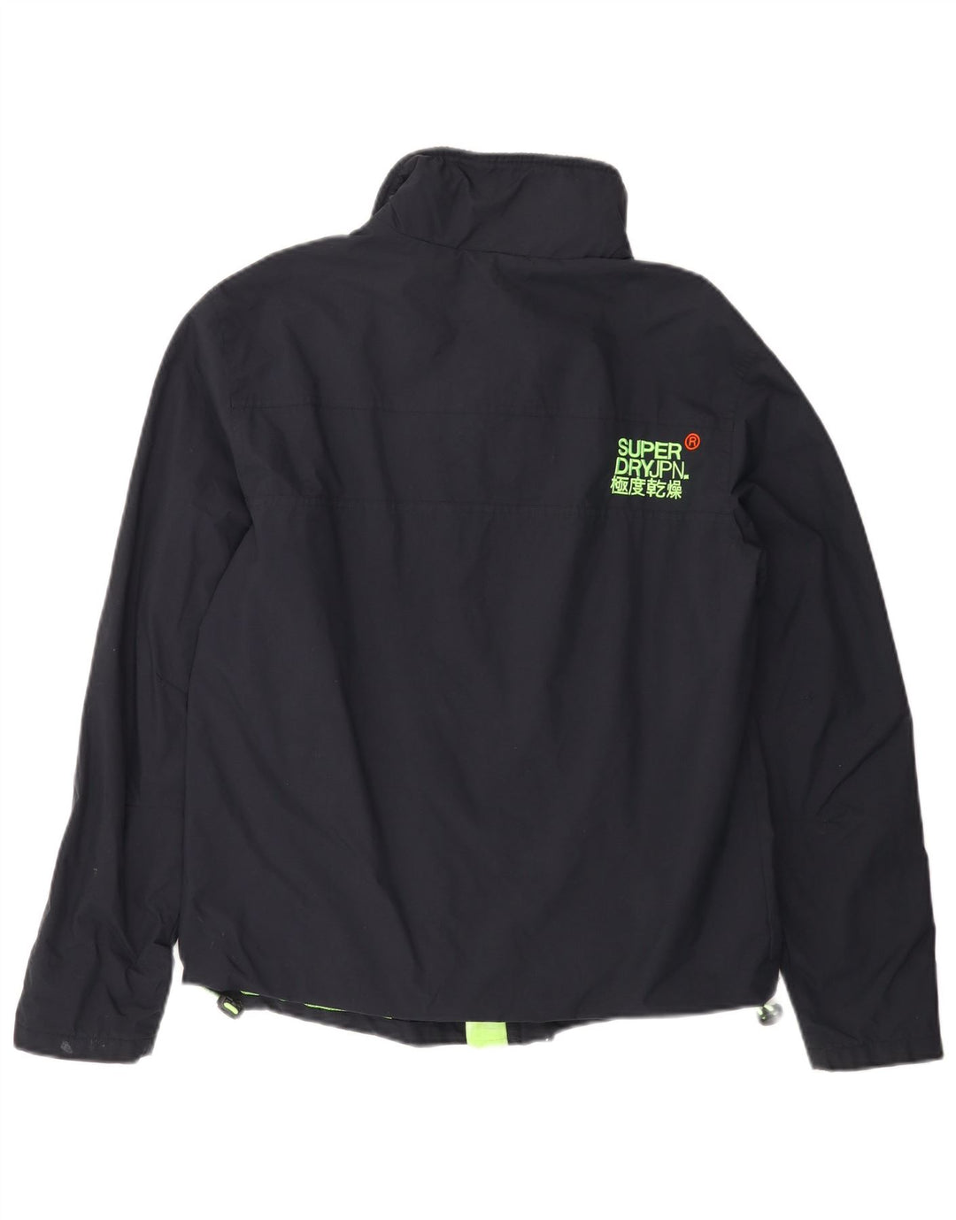 SUPERDRY Męska kurtka wiatrówka The Windhiker UK 38, średni granat