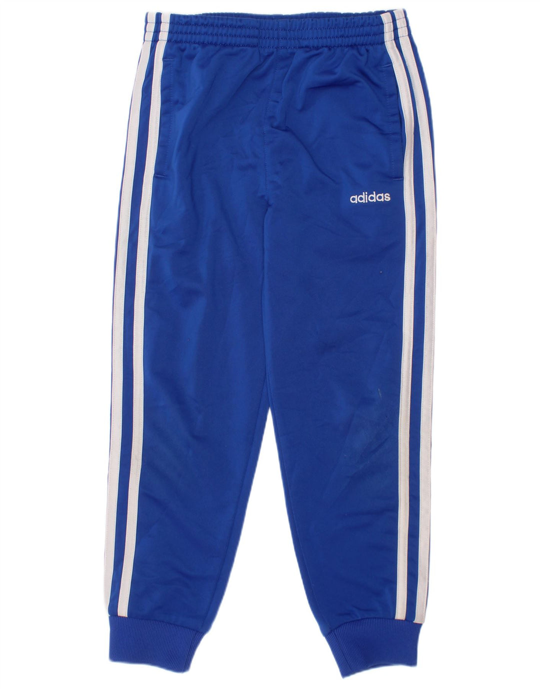 Adidas Chłopięce Spodnie Dresowe Joggery 5-6 Lat Niebieski Poliester