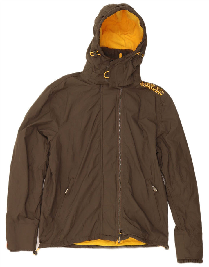 Męska wiatrówka Superdry The Windcheater Graphic UK 40 Large Khaki