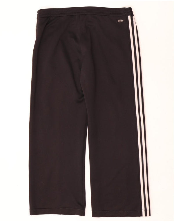 Damskie spodnie dresowe Adidas Clima 365 UK 16, duże, czarne, poliestrowe