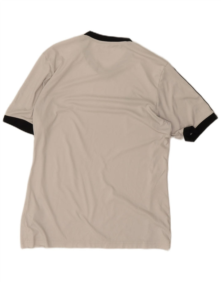 Adidas Męska koszulka Top Medium Off White Poliester Sports