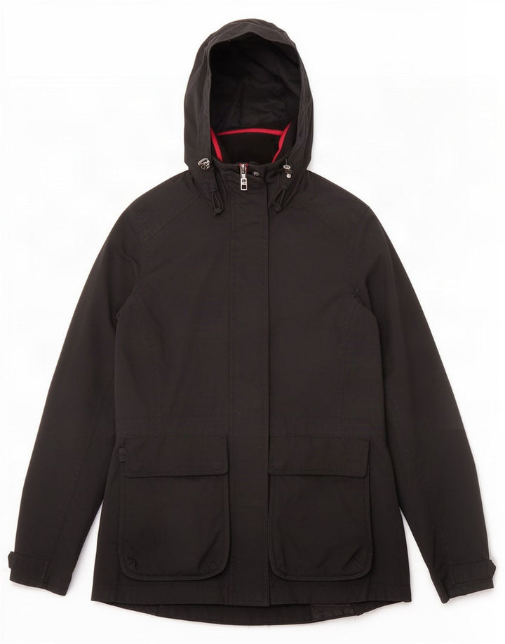 Damska kurtka przeciwdeszczowa z kapturem Musto UK 8 Small Black Poliamid