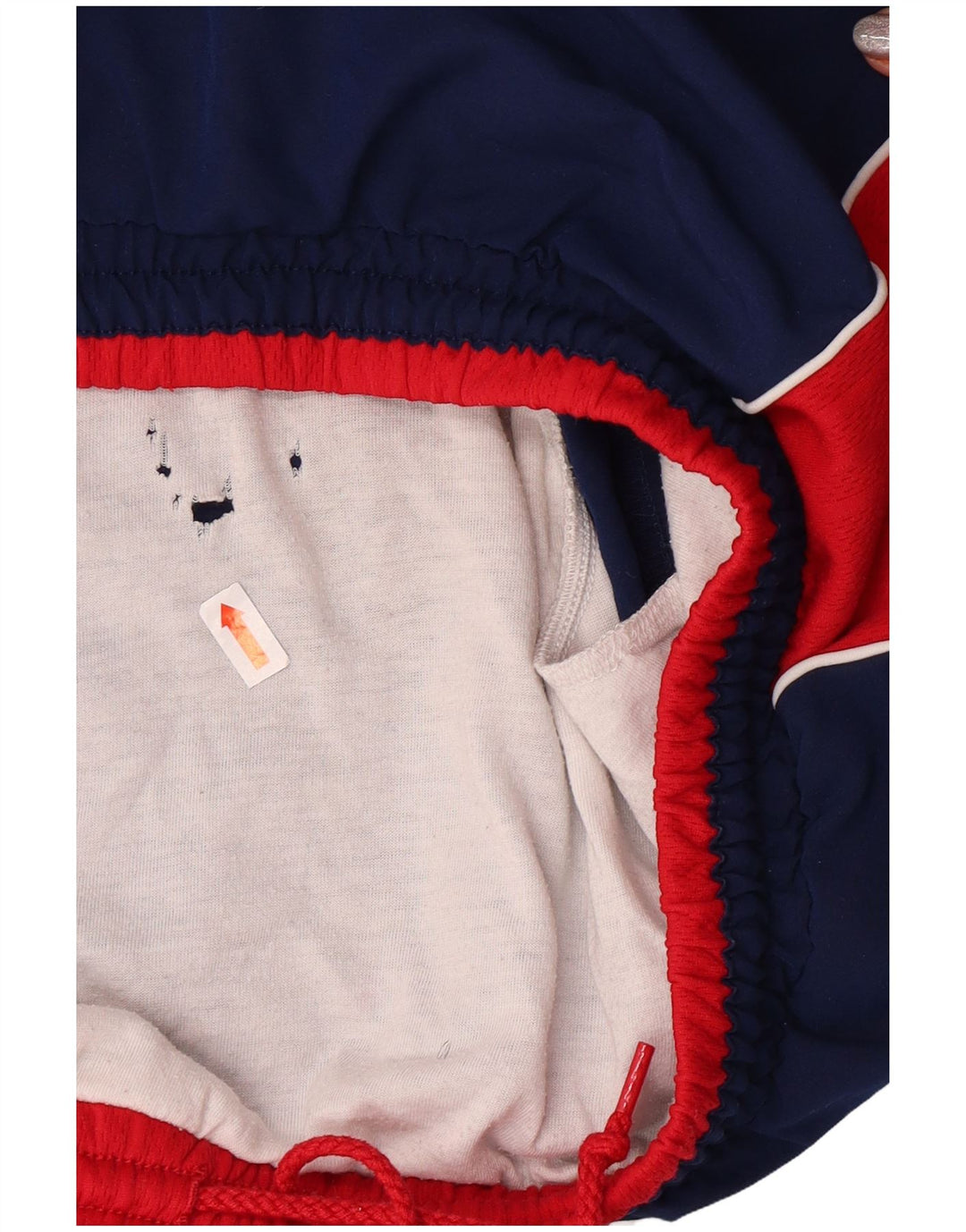 Męskie spodenki sportowe ADIDAS XL, granatowe, z poliestru w blokach kolorów