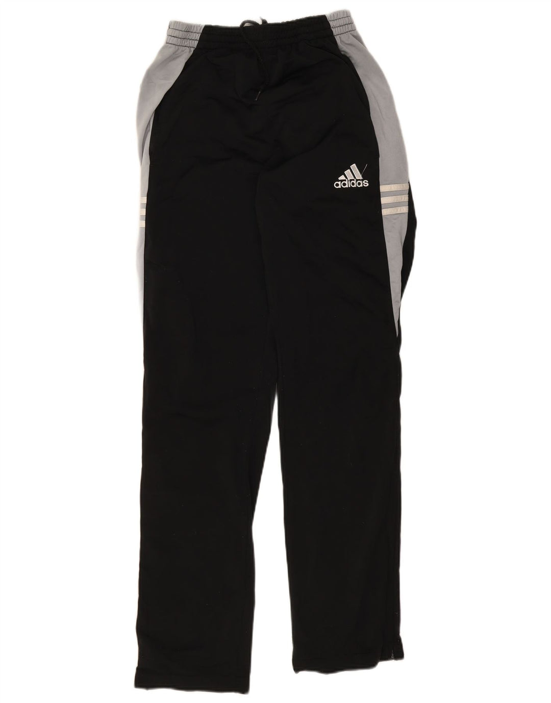 Męskie spodnie dresowe Adidas UK 36/38 Mały czarny poliester z blokami kolorów