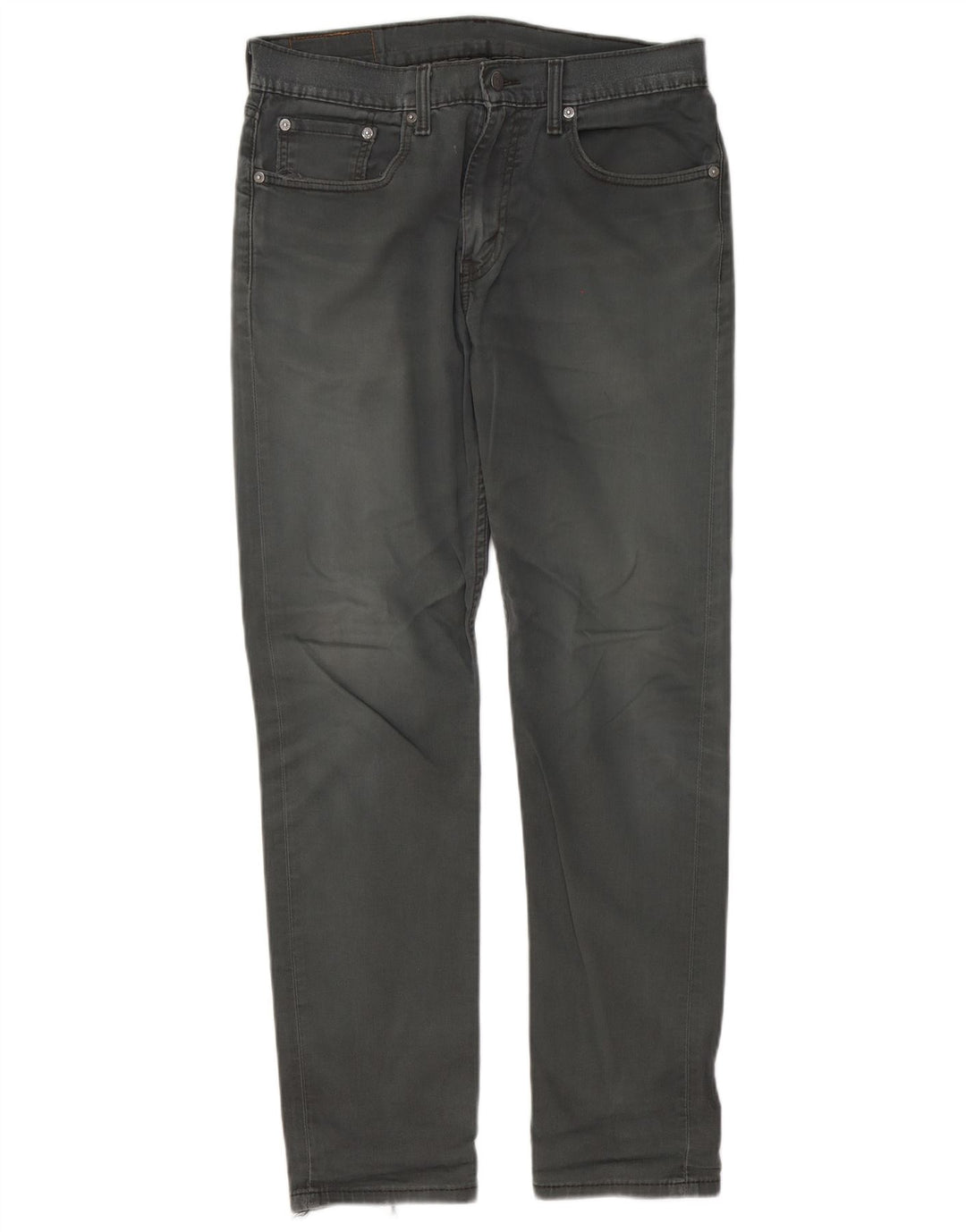 Męskie jeansy Levi's 502 Tapered W32 L32 Szara bawełna