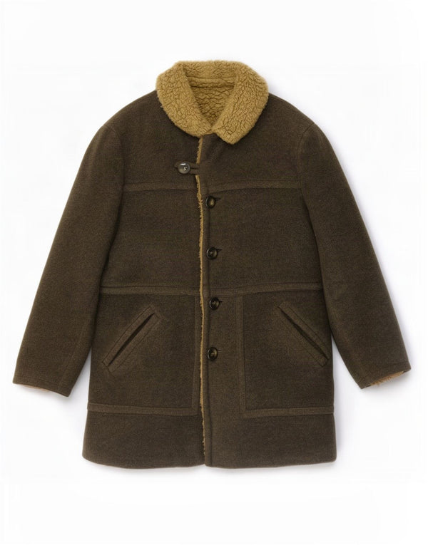 Płaszcz damski Anfor Sherpa UK 14, duży khaki