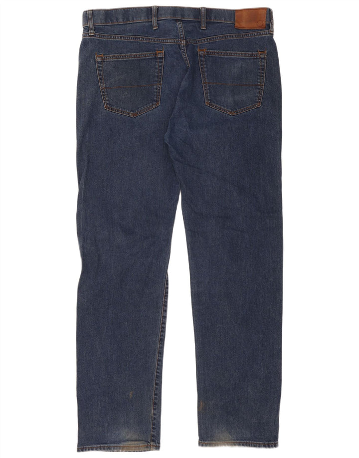 Męskie jeansy Marks & Spencer Regular Straight W38 L33 Niebieskie, bawełniane