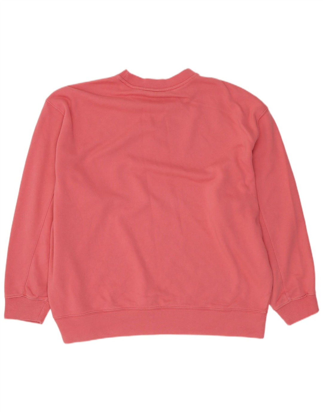 Damski sweter oversize ADIDAS UK 10, mały, różowy, bawełniany