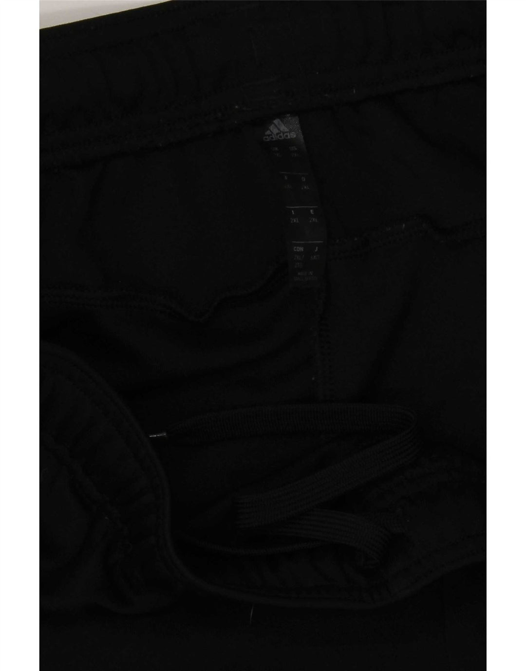 Adidas Męskie spodnie dresowe Joggery 2XL Czarny poliester