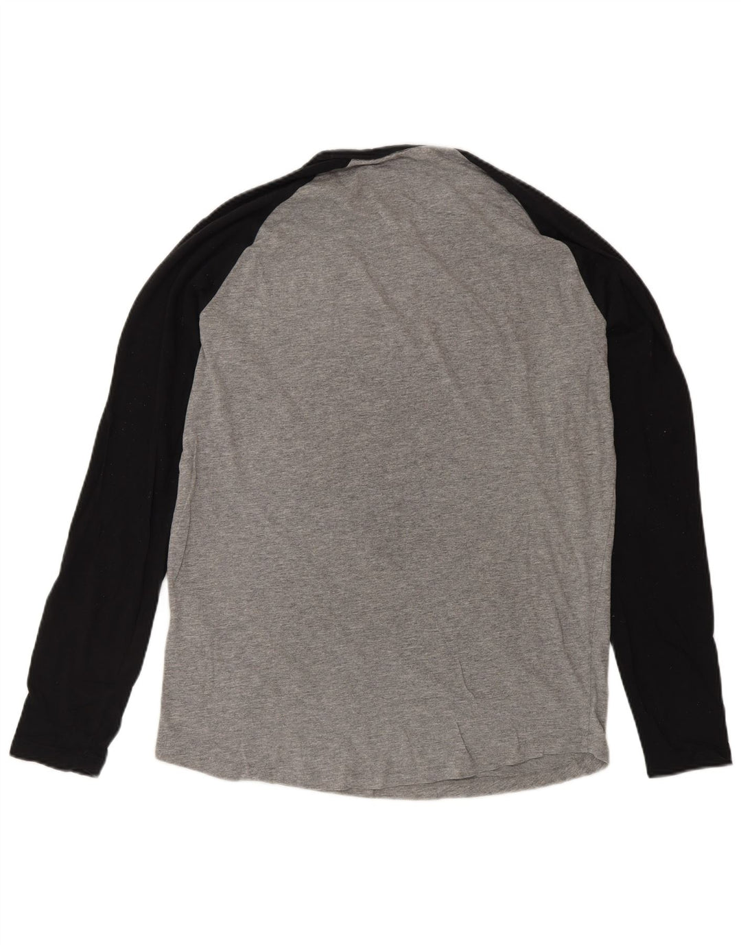 Męski top Jack & Jones z długim rękawem, średnioszary, bawełniany