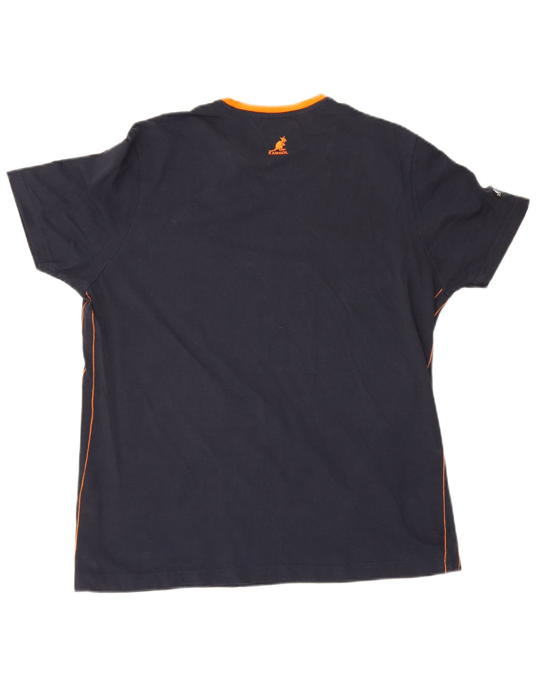 T-shirt męski Kangol Top XL, granatowy, bawełniany