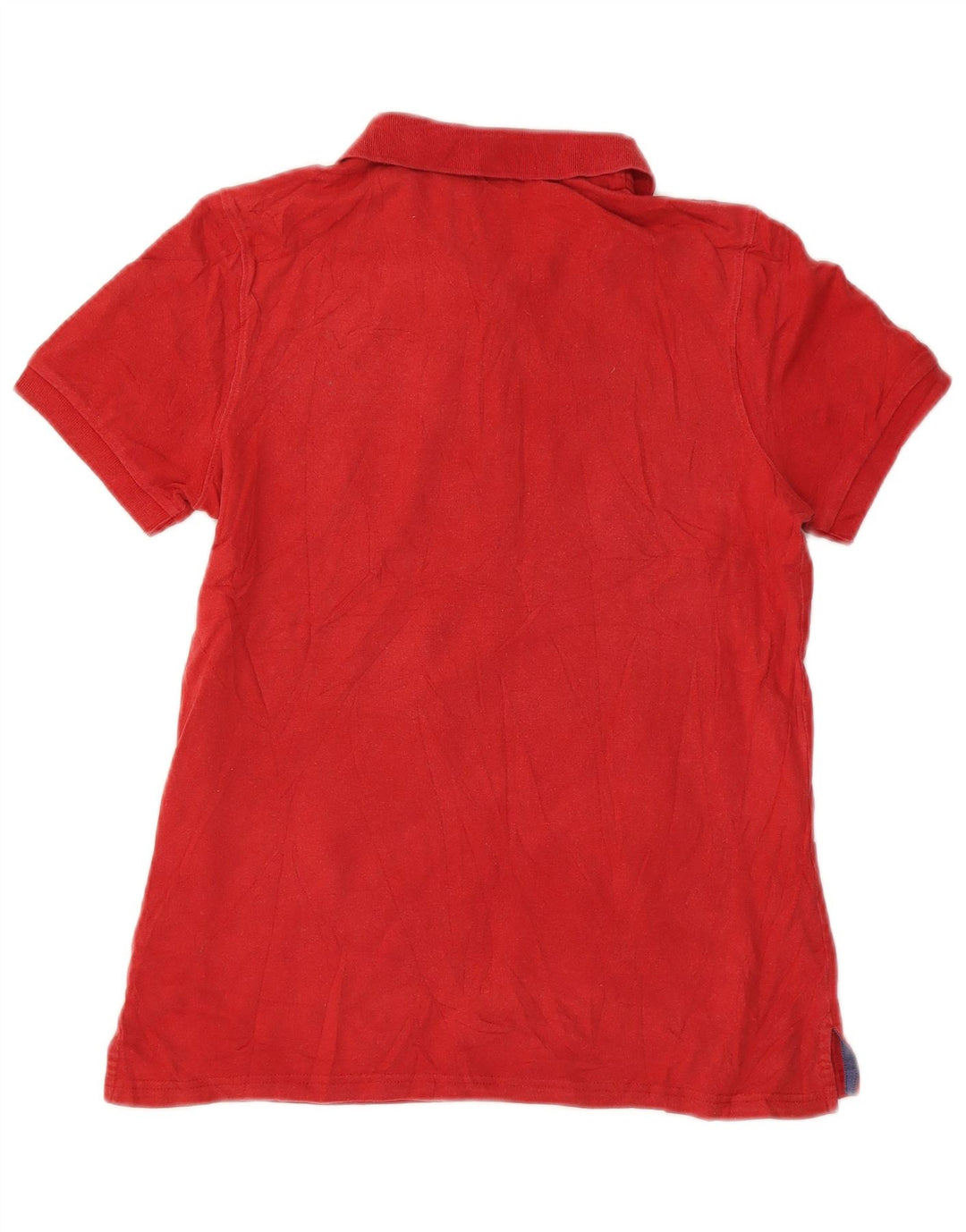 Damska koszulka polo EDDIE BAUER UK 10, mała, czerwona bawełniana