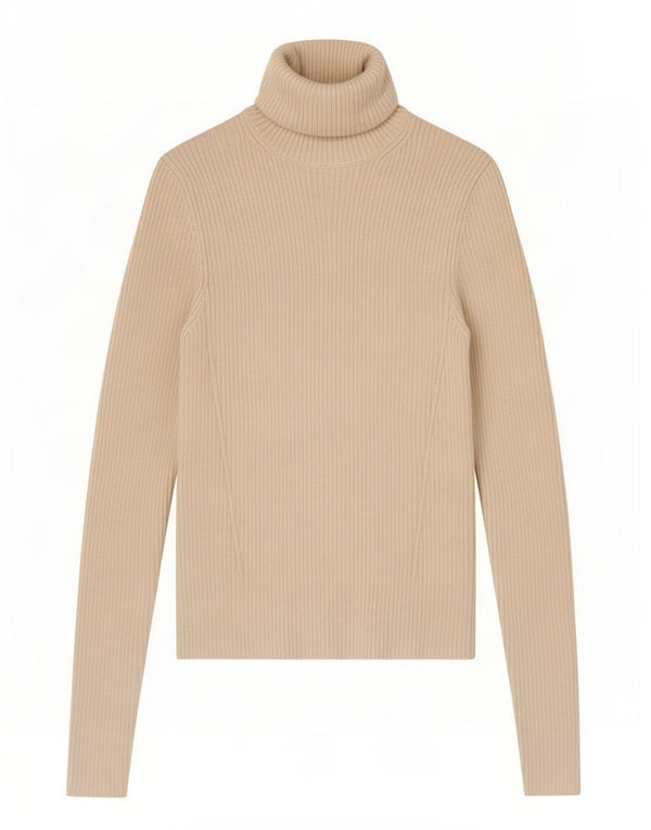 Damski sweter Zara z okrągłym dekoltem UK 8 Small Off White Wiskoza