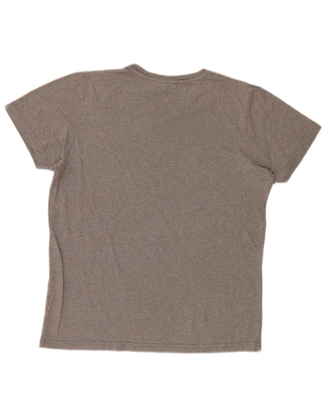Męski T-shirt z grafiką Diadora, duży, szary, bawełniany