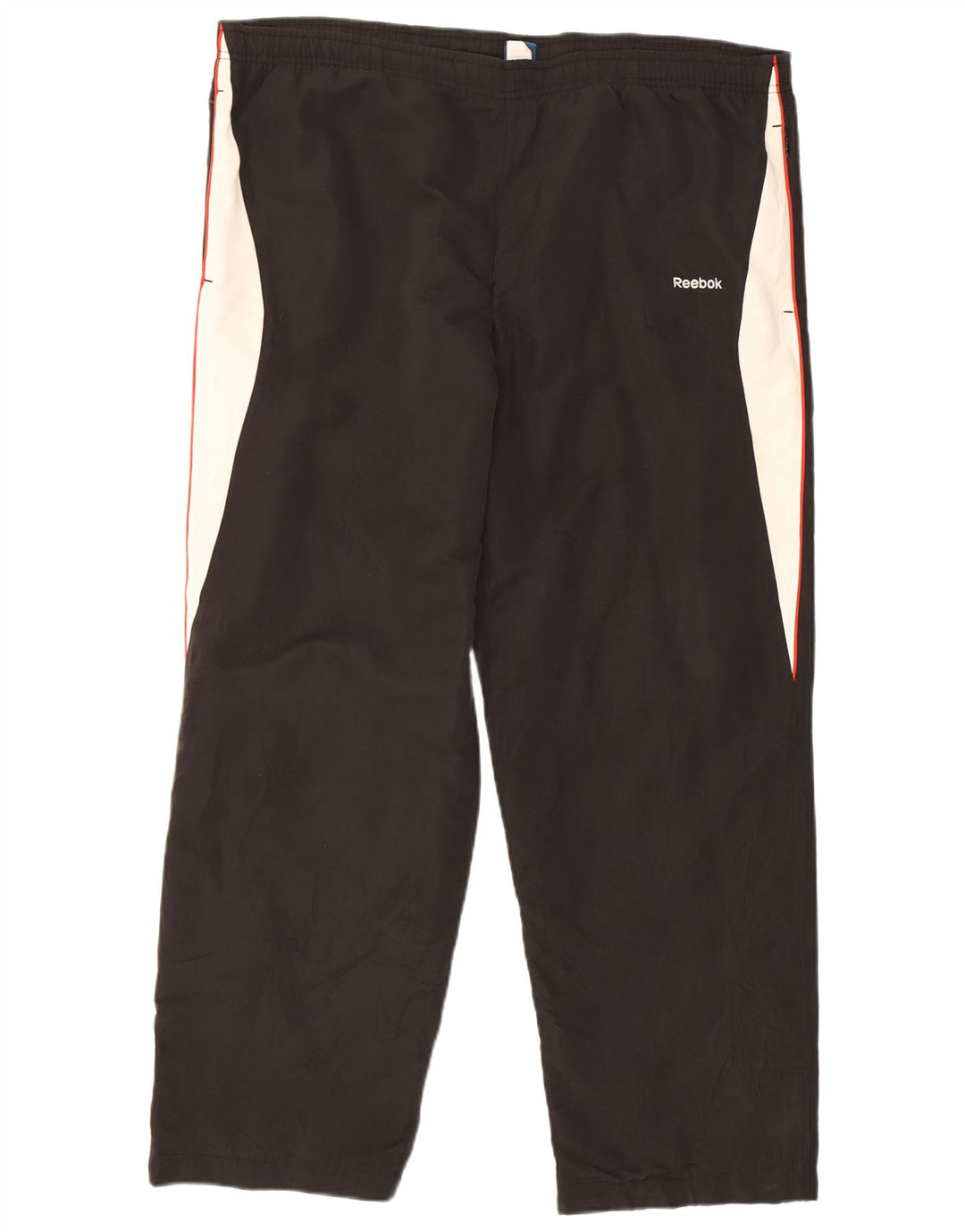 Męskie spodnie dresowe Reebok XL, czarny, poliester z blokami kolorów