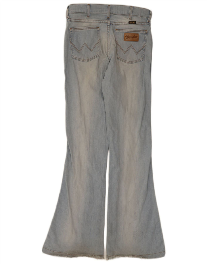 Damskie jeansy rozkloszowane Wrangler W29 L31 niebieskie