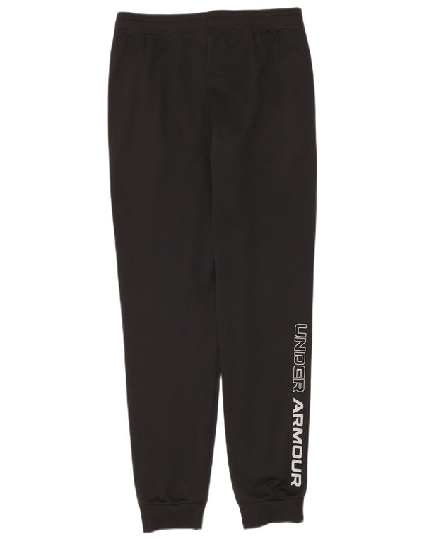 Spodnie dresowe chłopięce Under Armour, joggery, duże, 11-12 lat, czarne